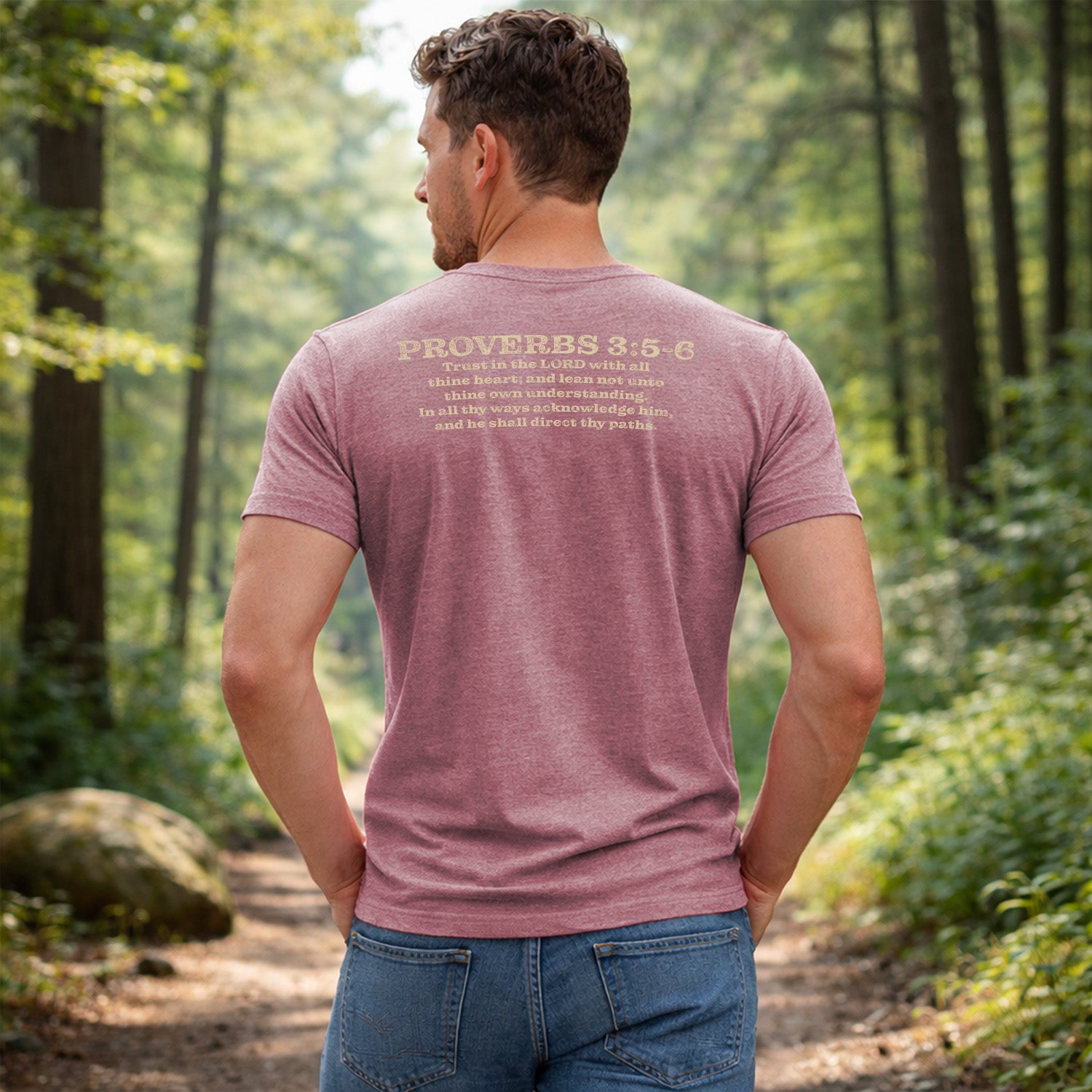 Proverbs 3:5 Unisex t-shirt