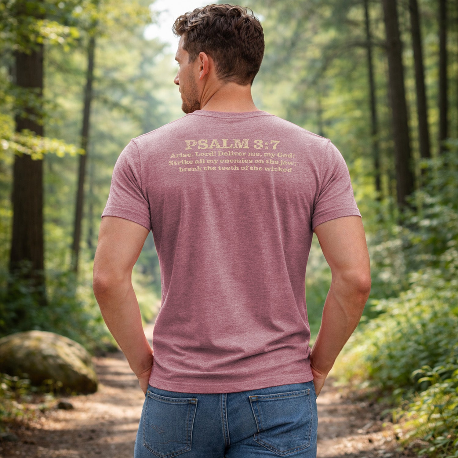 Psalms 3:7 Unisex t-shirt
