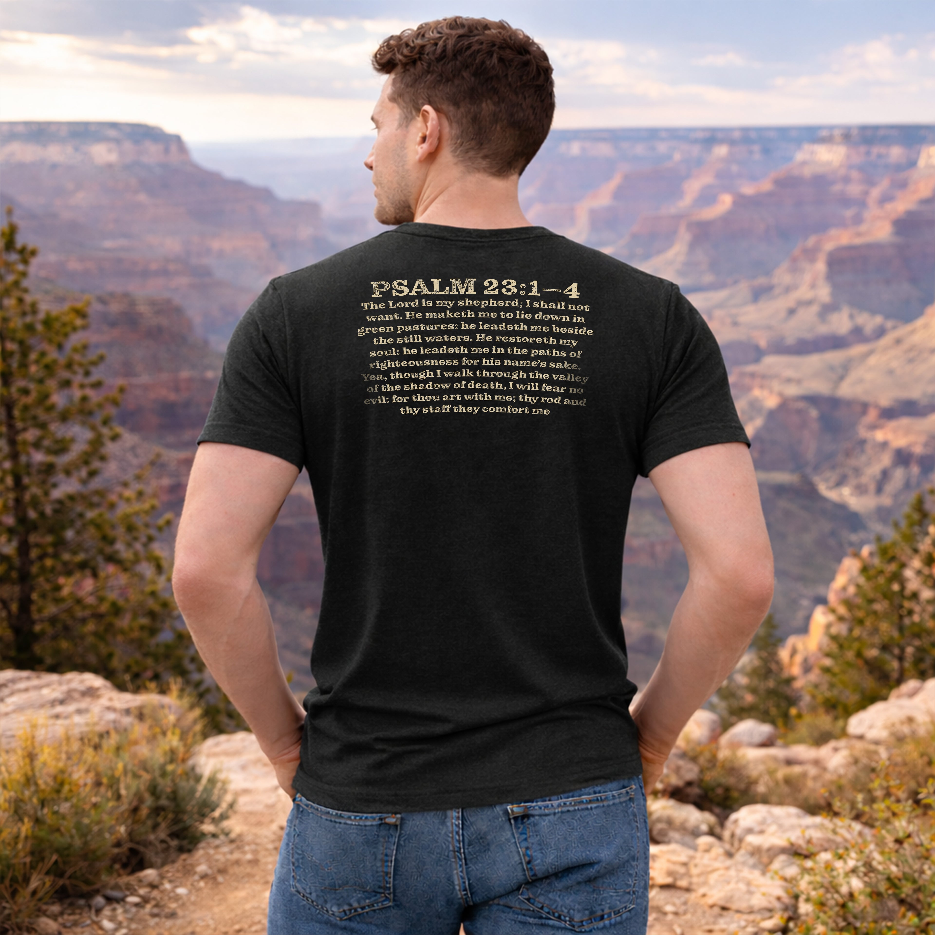Psalm 23 Unisex t-shirt