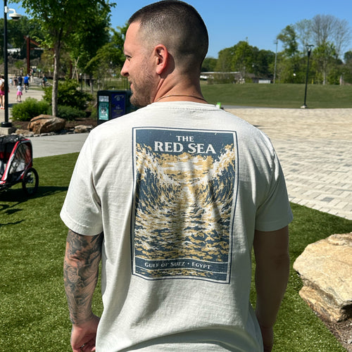 "Red Sea" Unisex oversized t-shirt
