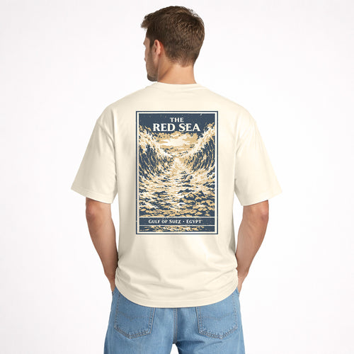 "Red Sea" Unisex oversized t-shirt