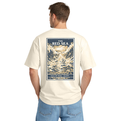 "Red Sea" Unisex oversized t-shirt