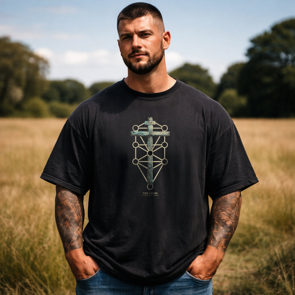 The Cross Unisex oversized t-shirt