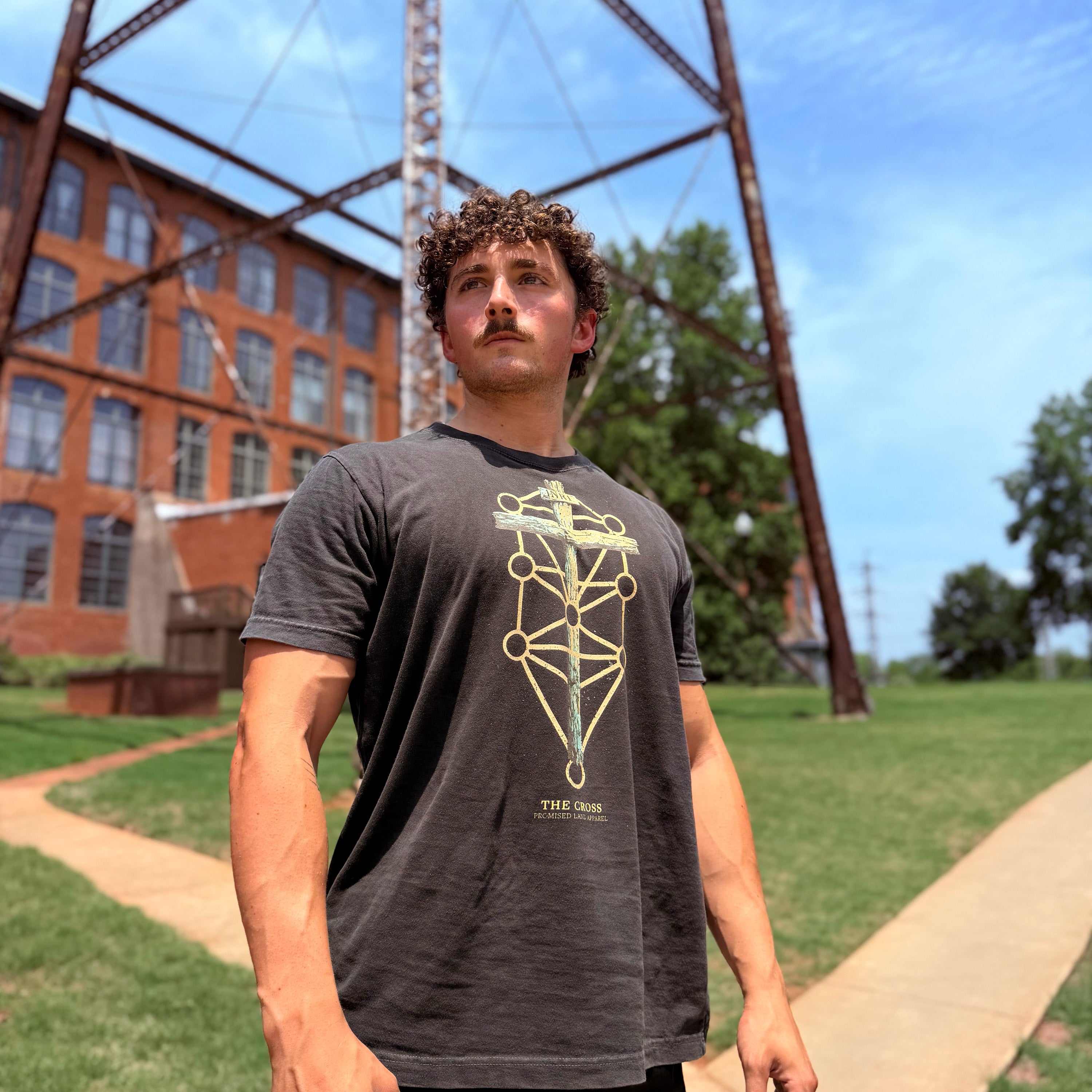 The Cross Unisex oversized t-shirt