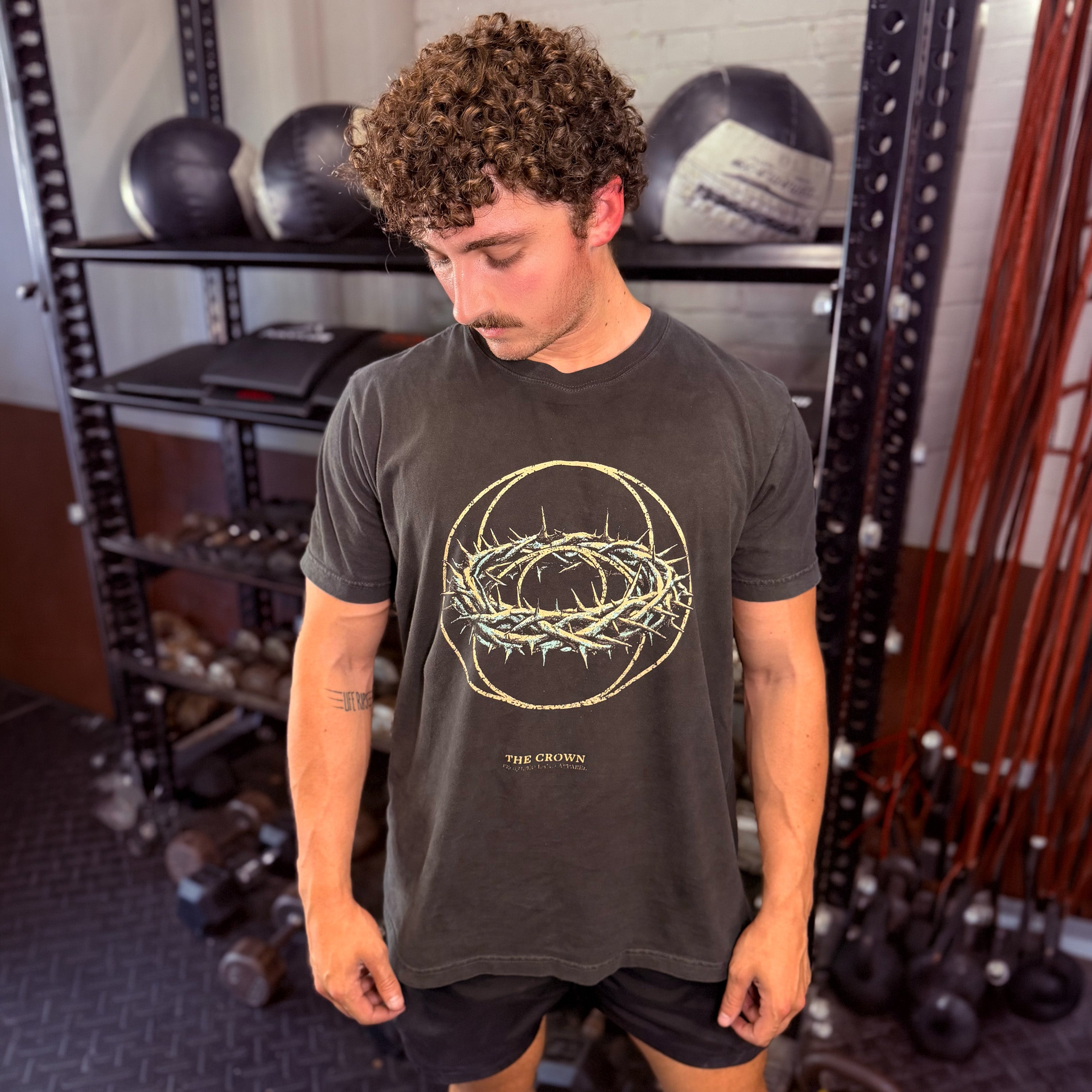 The Crown Unisex oversized t-shirt