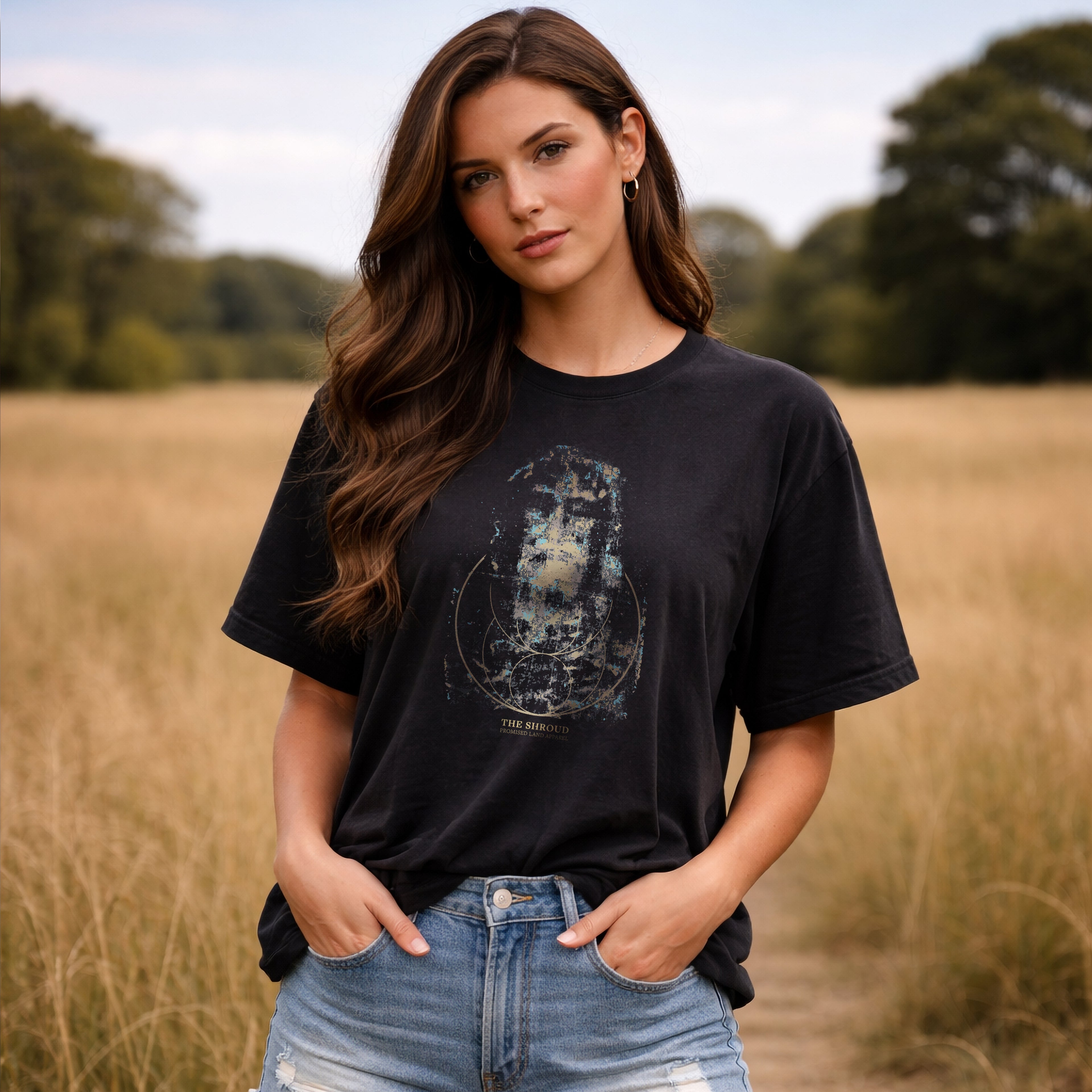 The Shroud Unisex oversized t-shirt