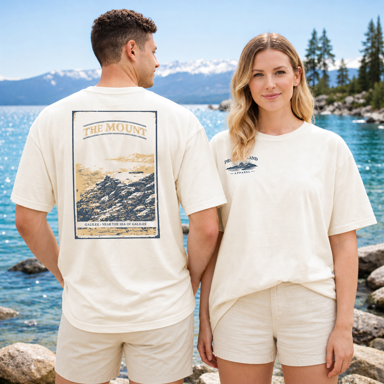 "The Mount" Unisex oversized t-shirt