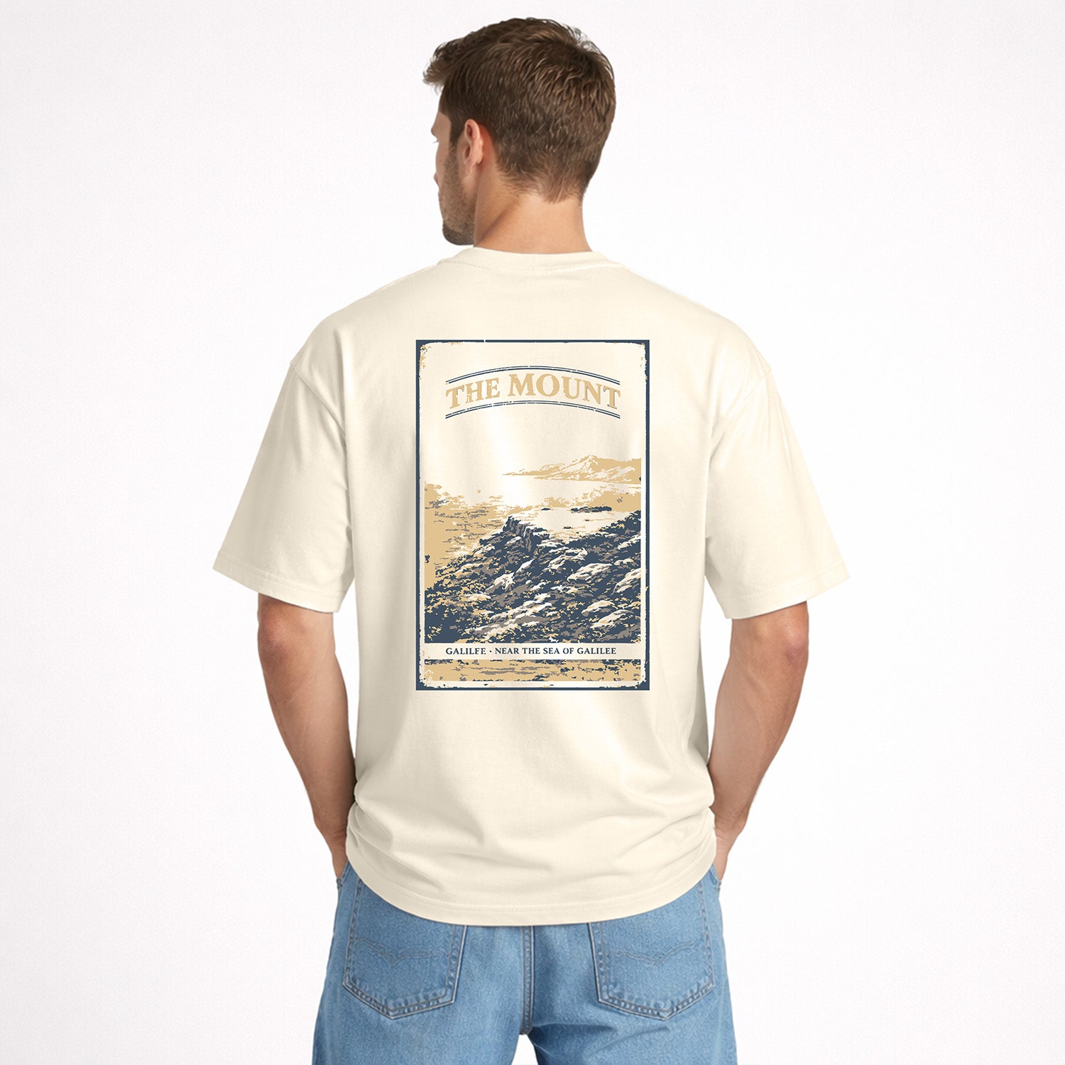 "The Mount" Unisex oversized t-shirt