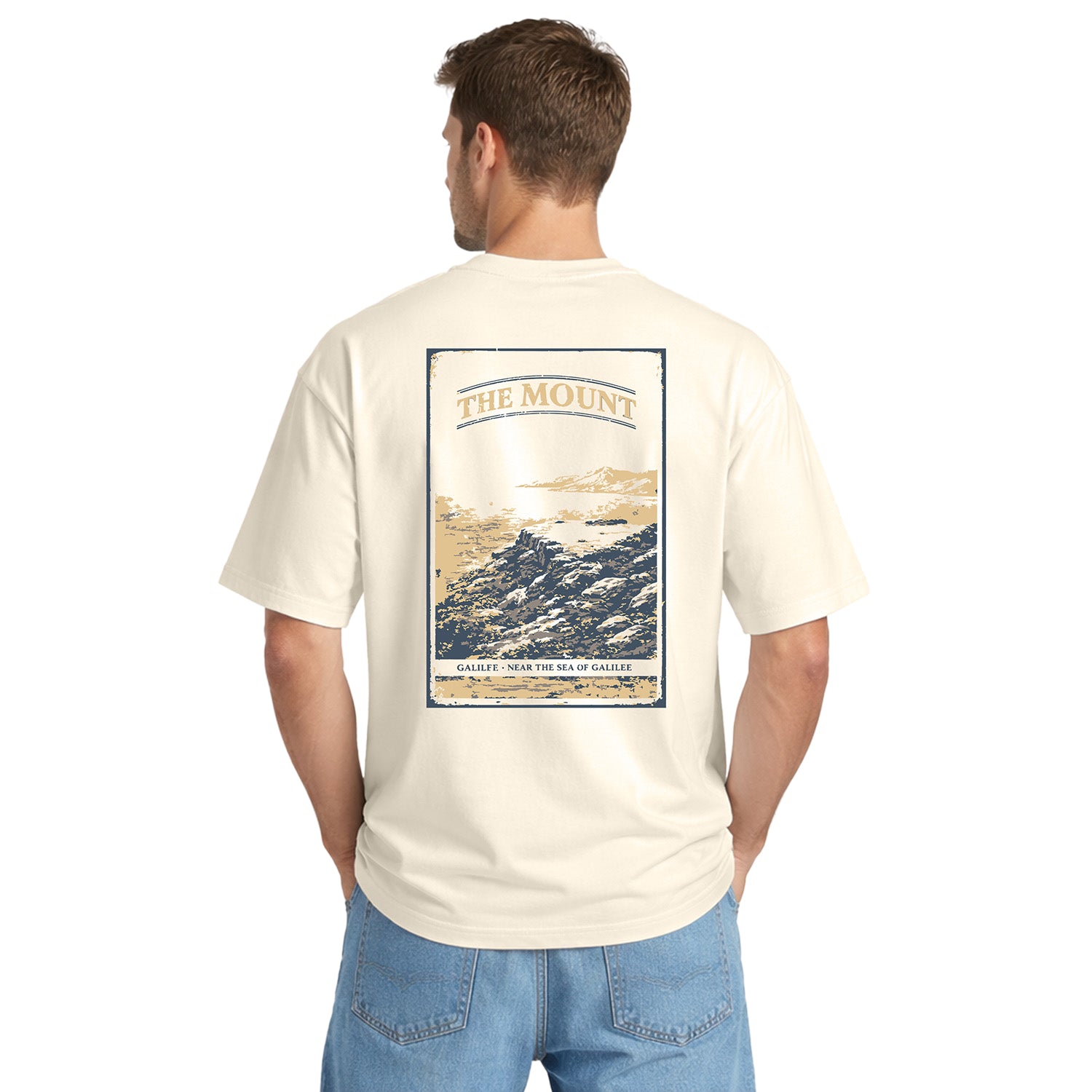 "The Mount" Unisex oversized t-shirt