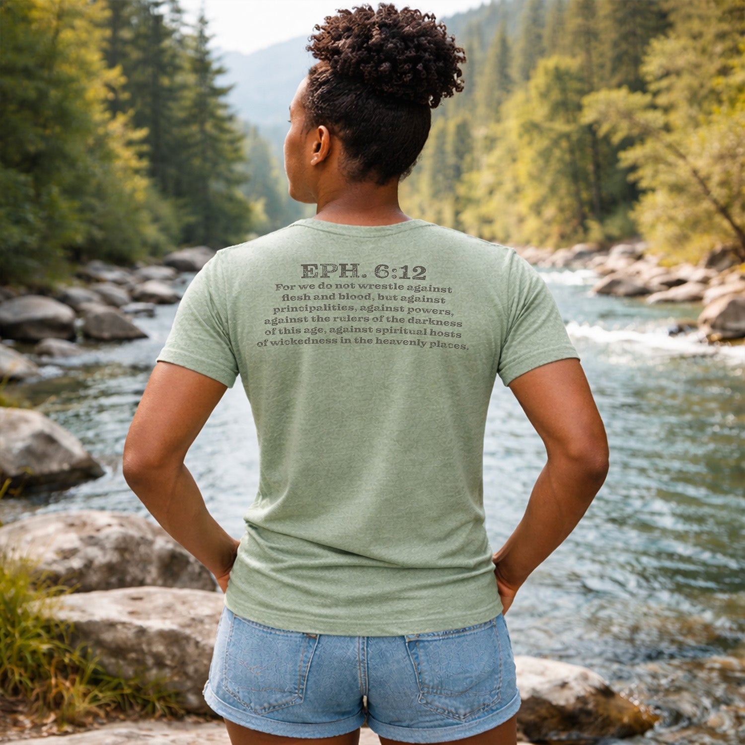 Ephesians 6:12 Unisex t-shirt