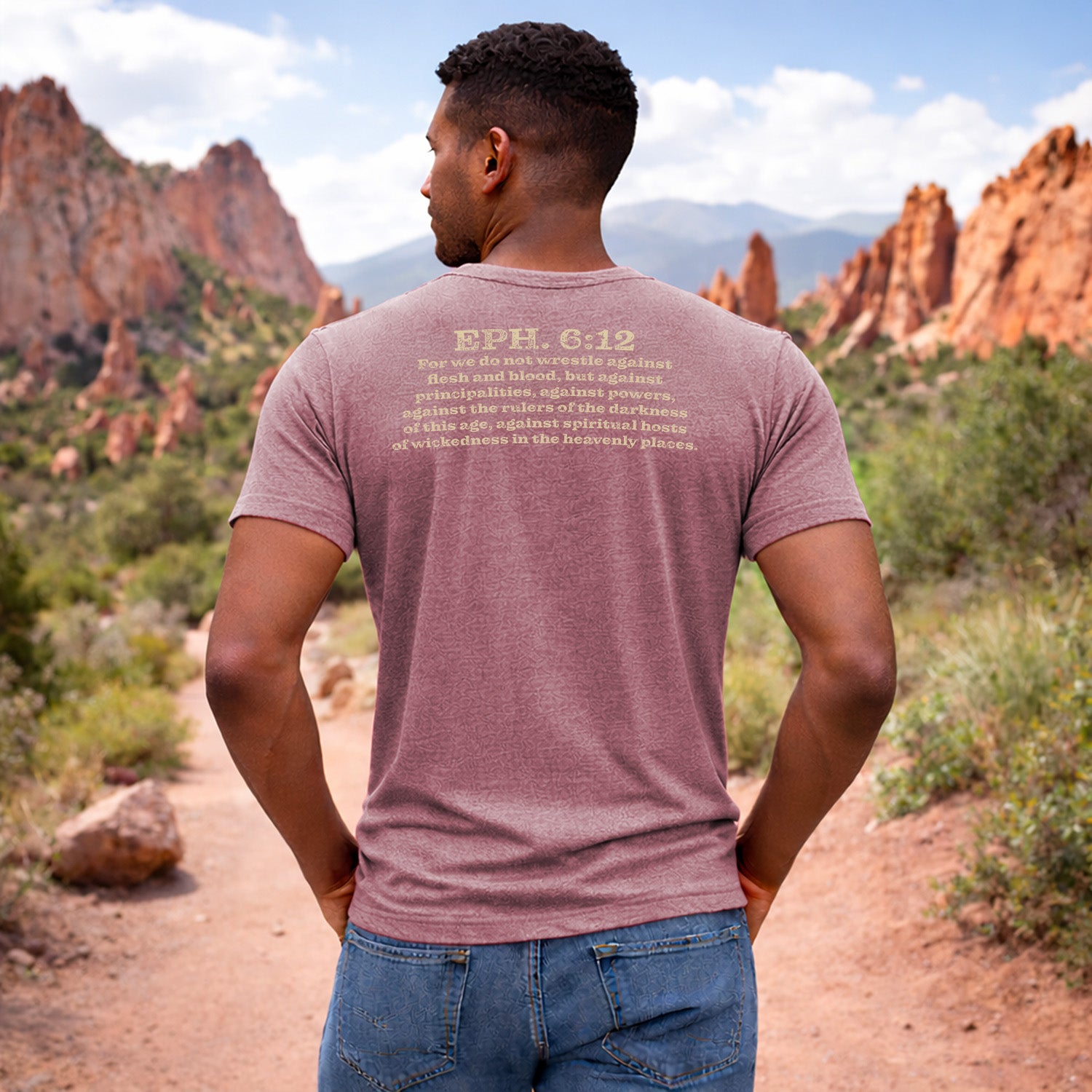 Ephesians 6:12 Unisex t-shirt