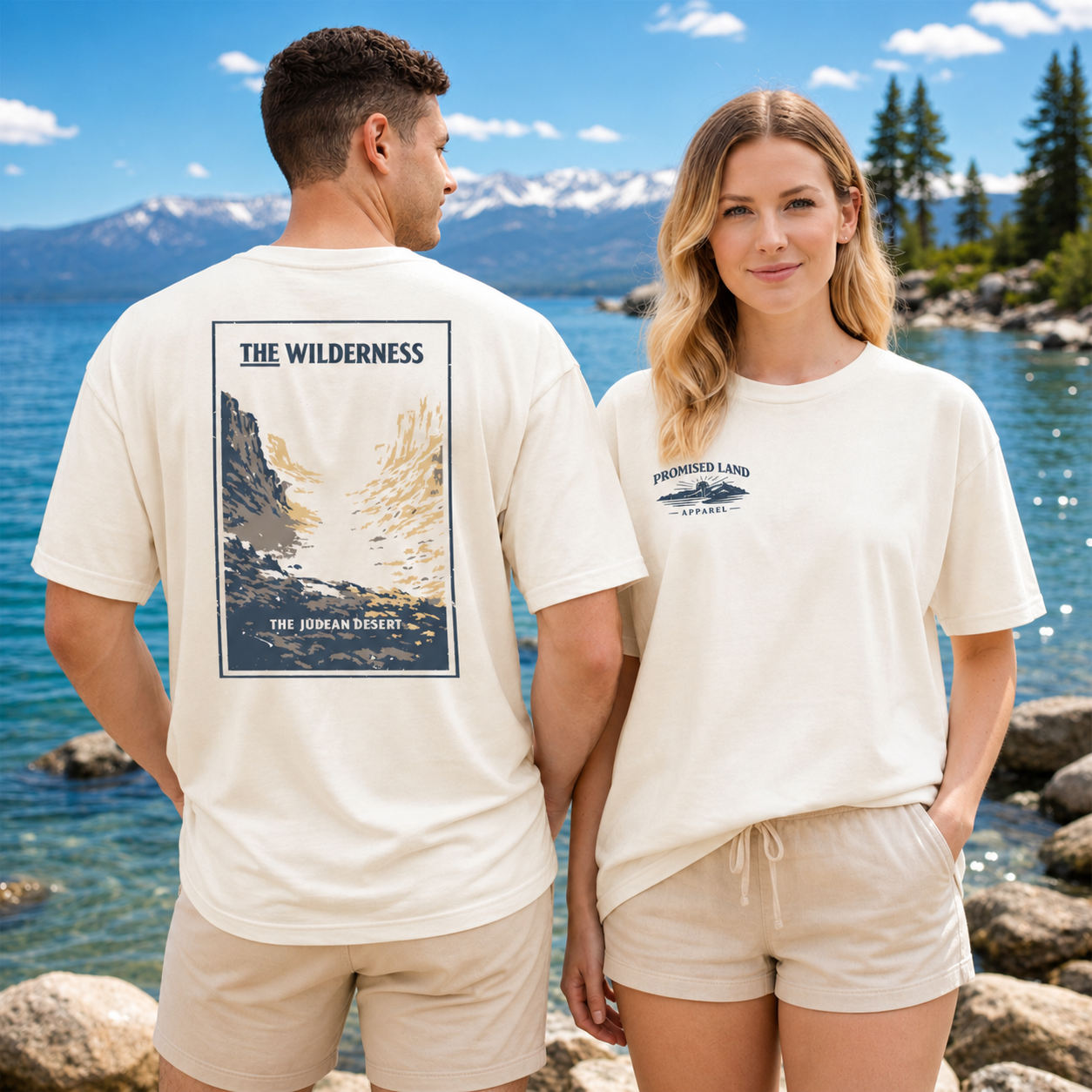 "The Wilderness" Unisex oversized t-shirt